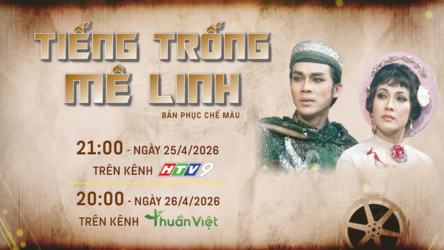 "Tiếng trống Mê Linh" bản màu lên sóng HTV dịp Giỗ Tổ Hùng Vương - Ảnh 1.