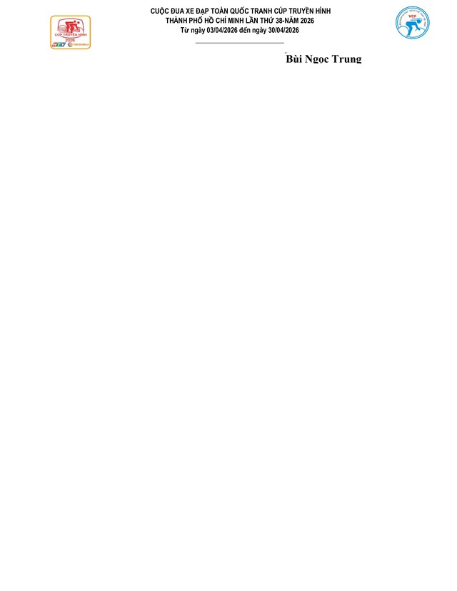 Kết quả chặng 15: Đăk Lăk - Khánh Hòa | Cúp Truyền hình 2026- Ảnh 2.