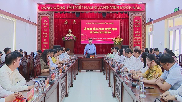 Thời sự HTV ngày 22/4/2026 | Ban Thường vụ Thành ủy công bố quyết định nhân sự Đảng bộ các cơ quan Đảng Thành phố - Ảnh 1.
