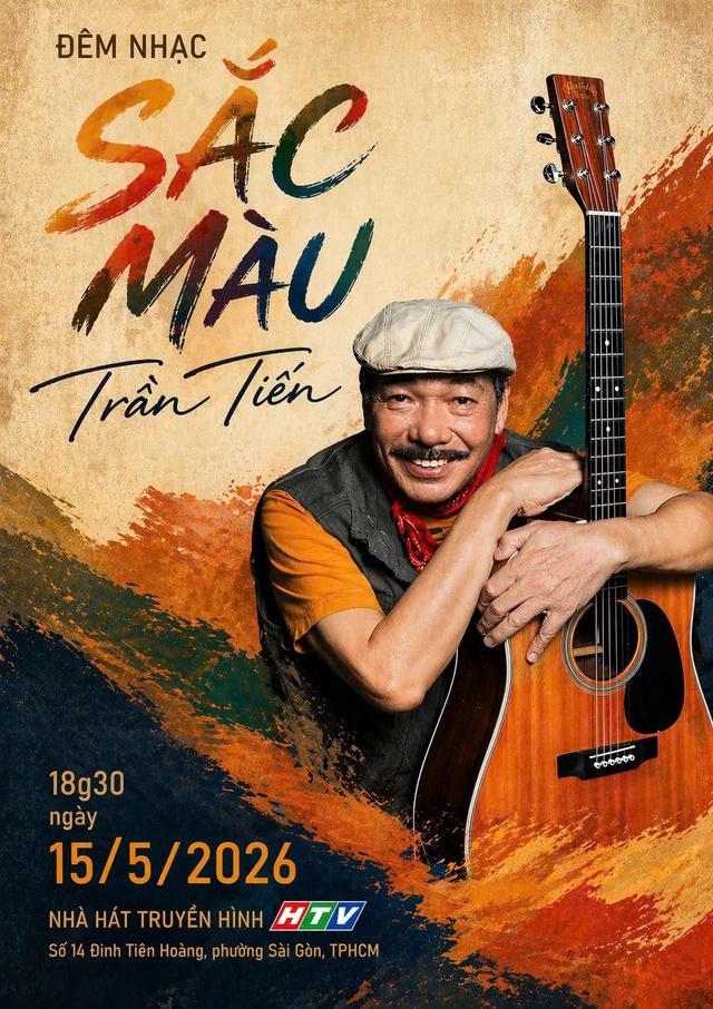 Đêm nhạc “Sắc màu”: Hành trình du ca của nhạc sĩ Trần Tiến - Ảnh 1.