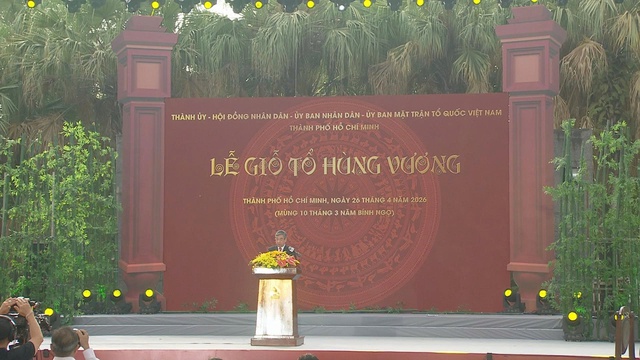 Trang trọng Lễ Giỗ tổ Hùng Vương tại TP. Hồ Chí Minh - Ảnh 1.