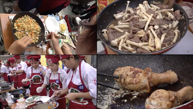 Hội thi "Đầu bếp trẻ" lần thứ 13: Sân chơi ẩm thực đầy sáng tạo của học sinh THPT- Ảnh 3.