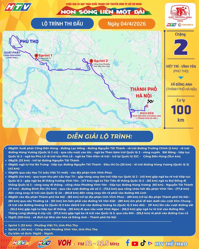 Đón xem Chặng 2 Cúp Truyền hình TP. Hồ Chí Minh 2026: Hành trình từ Đất Tổ về Thủ đô Hà Nội - Ảnh 2.