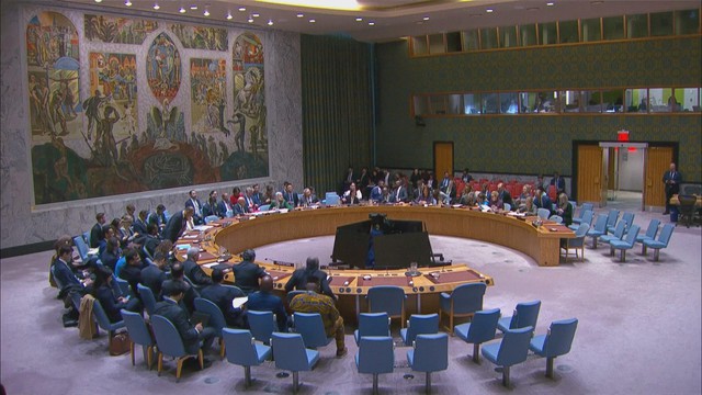 Hội đồng bảo an LHQ tranh luận về cách kiểm soát eo biển Hormuz - Ảnh 1.