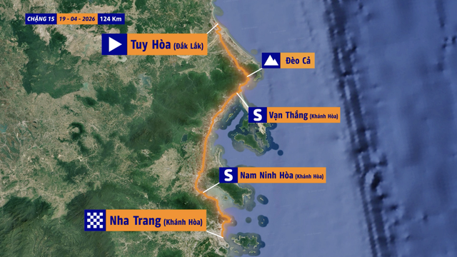 Giới thiệu Chặng 15 Cúp Truyền hình 2026: Tuy Hòa - Nha Trang - Ảnh 1.