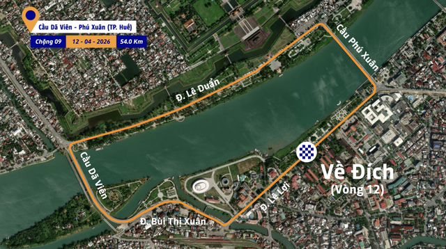 Giới thiệu Chặng 9 Cúp Truyền hình 2026: Vòng đua Dã Viên - Phú Xuân - Ảnh 1.