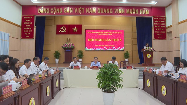 Hội nghị lần thứ 5 Ban Chấp hành Đảng bộ phường Chánh Hưng nhiệm kỳ 2025 – 2030 - Ảnh 1.