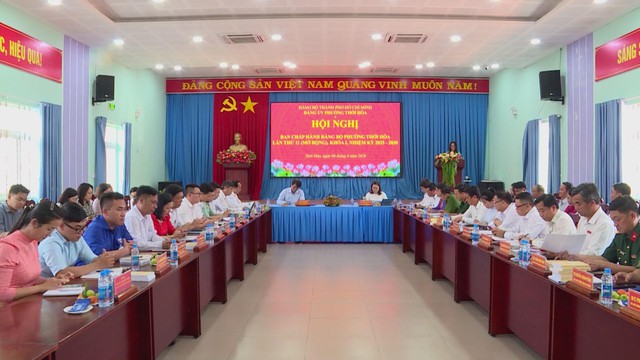 Hội nghị Ban Chấp hành Đảng bộ phường Thới Hoà lần thứ 11 (mở rộng), nhiệm kỳ 2025 – 2030 - Ảnh 1.