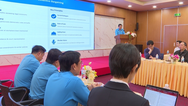 Tăng cường hợp tác công đoàn, chăm lo người lao động trong bối cảnh mới - Ảnh 1.