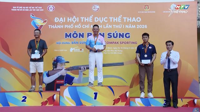 Ấn tượng môn bắn súng Đại hội TDTT TP. Hồ Chí Minh lần thứ I năm 2026 - Ảnh 1.