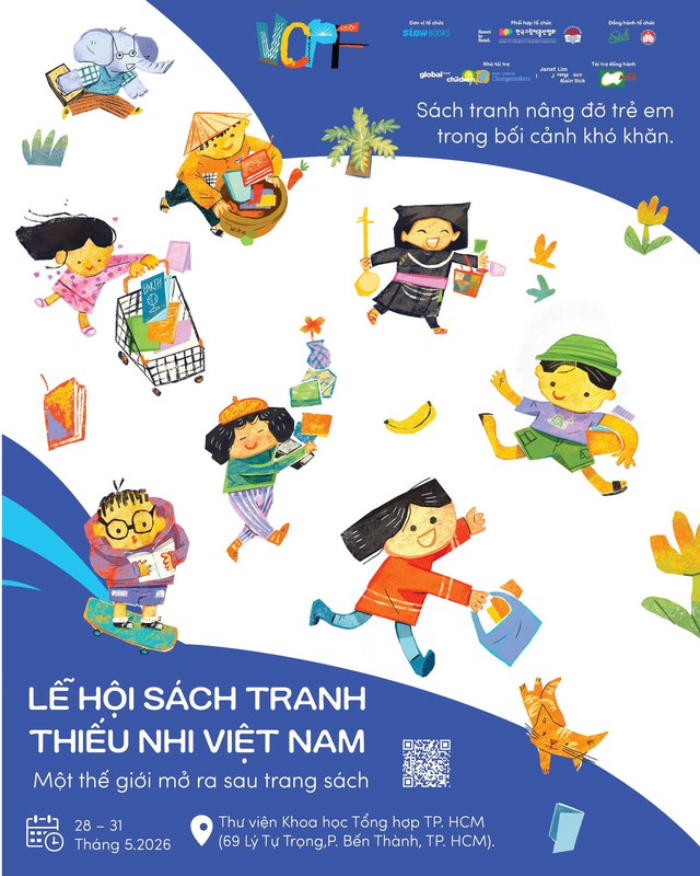 Lễ hội sách tranh thiếu nhi đầu tiên tại Việt Nam - Ảnh 1.