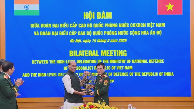 Thời sự trưa HTV ngày 20/5/2026 | Tăng cường hợp tác Quốc phòng Việt Nam - Ấn Độ - Ảnh 1.