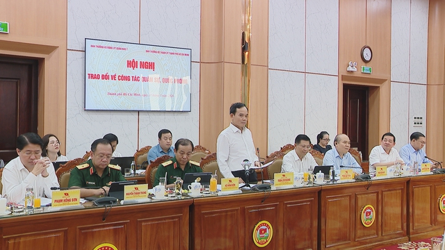 TP. Hồ Chí Minh và Quân khu 7 tăng cường phối hợp công tác quân sự, quốc phòng- Ảnh 3. TP. Hồ Chí Minh và Quân khu 7 tăng cường phối hợp công tác quân sự, quốc phòng- Ảnh 3.