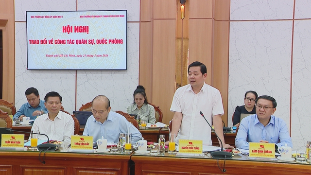 TP. Hồ Chí Minh và Quân khu 7 tăng cường phối hợp công tác quân sự, quốc phòng- Ảnh 5. TP. Hồ Chí Minh và Quân khu 7 tăng cường phối hợp công tác quân sự, quốc phòng- Ảnh 5.