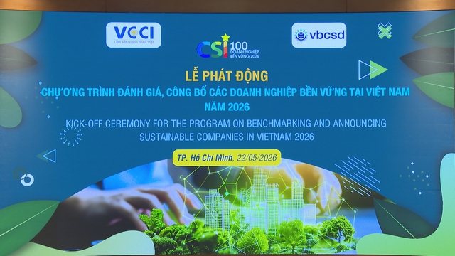 Phát động chương trình đánh giá, công bố các doanh nghiệp bền vững tại Việt Nam năm 2026  - Ảnh 1.