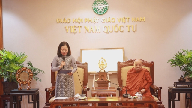 TP. Hồ Chí Minh họp mặt chức sắc Phật giáo - Ảnh 1.