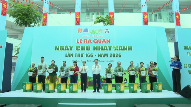 TP. Hồ Chí Minh ra quân "Ngày chủ nhật xanh" lần thứ 166 năm 2026 - Ảnh 1.