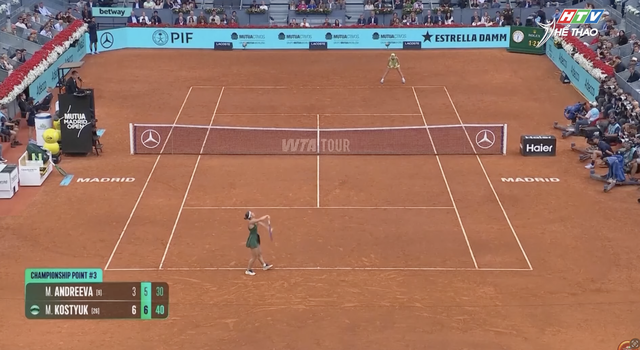 Kostyuk vô địch Madrid Open - Ảnh 1.
