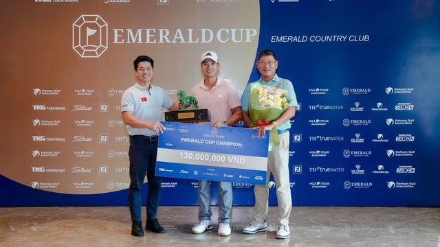 Trần Lê Duy Nhất vô địch chặng 1 VGA Development Tour Emerald Cup 2026 - Ảnh 1.