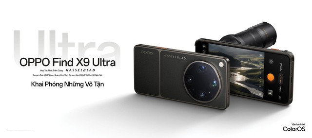 OPPO Find X9 Ultra và Find X9s ra mắt tại Việt Nam, đưa trải nghiệm nhiếp ảnh Hasselblad đến gần hơn với người dùng - Ảnh 1.