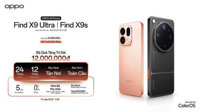OPPO Find X9 Ultra và Find X9s ra mắt tại Việt Nam, đưa trải nghiệm nhiếp ảnh Hasselblad đến gần hơn với người dùng - Ảnh 20.