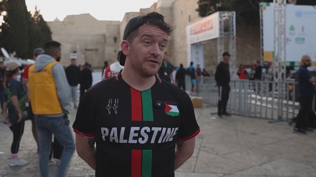 Hàng ngàn người tham gia giải chạy marathon ở Bethlehem - Ảnh 5.