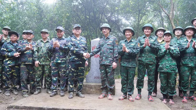 Phối hợp quản lý, bảo vệ biên giới giữa hai nước Việt Nam và Lào- Ảnh 1. Phối hợp quản lý, bảo vệ biên giới giữa hai nước Việt Nam và Lào- Ảnh 1.