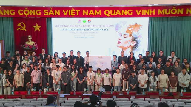 Gần 200 sinh viên y khoa tham gia hưởng ứng Ngày Bạch biến Thế giới 2026- Ảnh 3.
