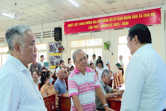 Xã Thái Mỹ tăng tốc chuẩn bị lên phường, hướng tới đô thị vệ tinh hiện đại - Ảnh 1.