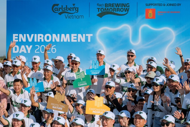 Carlsberg Việt Nam hiện thực hóa cam kết phát triển bền vững qua những hành động thiết thực nhân Ngày Môi trường Thế giới 2026 - Ảnh 12.