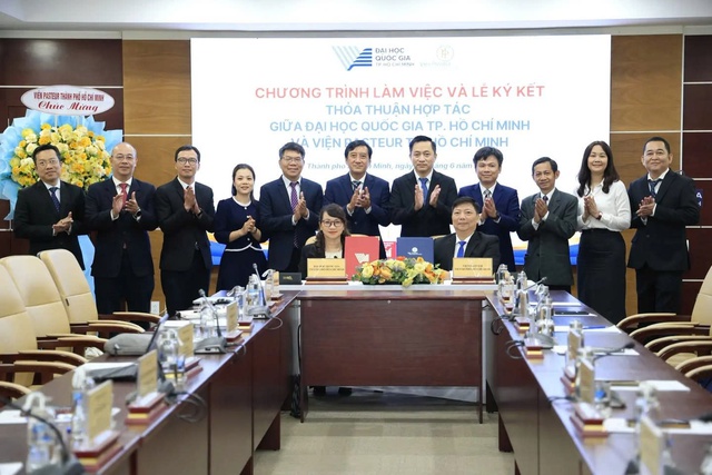 Viện Pasteur TP. Hồ Chí Minh và Đại học Quốc gia TP. Hồ Chí Minh tăng cường hợp tác phát triển khoa học sức khỏe - Ảnh 1.