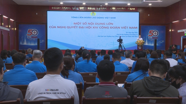 TP. Hồ Chí Minh: Gần 1.000 cán bộ công đoàn học tập, quán triệt Nghị quyết Đại hội XIV Công đoàn Việt Nam - Ảnh 1.