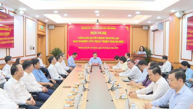 TP. Hồ Chí Minh thành lập Ban Nghiên cứu phát triển, thúc đẩy các cơ chế, chính sách đột phá - Ảnh 2.