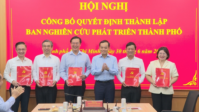 TP. Hồ Chí Minh thành lập Ban Nghiên cứu phát triển, thúc đẩy các cơ chế, chính sách đột phá - Ảnh 3.