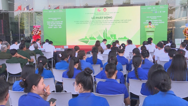 TP. Hồ Chí Minh phát động tháng hành động vì môi trường - Ảnh 1.