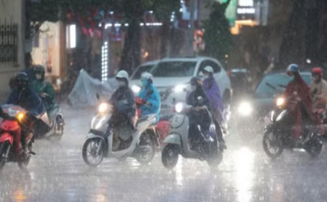 Ngày 10/7, nhiều khu vực có mưa lớn cục bộ - Ảnh 1.