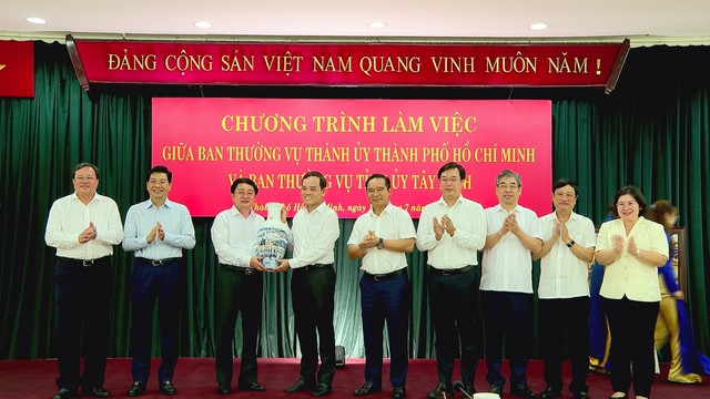 TP. Hồ Chí Minh và Tây Ninh tăng cường liên kết vùng, thúc đẩy phát triển bền vững trên 7 lĩnh vực trọng tâm - Ảnh 7.