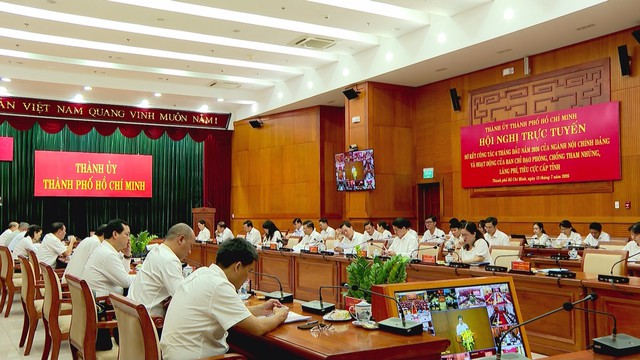 Ngành Nội chính Đảng sơ kết công tác 6 tháng đầu năm 2026, tiếp tục nâng cao hiệu quả phòng, chống tham nhũng, tiêu cực - Ảnh 5.