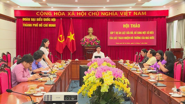Thành phố lấy ý kiến hoàn thiện dự thảo Luật Trách nhiệm bồi thường của Nhà nước - Ảnh 1.