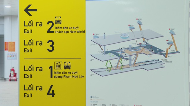 Tích hợp thông tin tuyến xe buýt vào bảng chỉ dẫn tại nhà ga Metro - Ảnh 4.