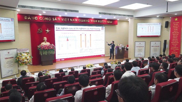 30 bài báo khoa học tại hội thảo "Công nghệ xây dựng cho phát triển bền vững" - Ảnh 1.