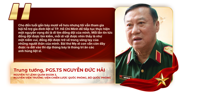 Nghẹn ngào bài thơ "Mẹ ơi, con vẫn ở đây" tri ân người đồng đội- Ảnh 3.