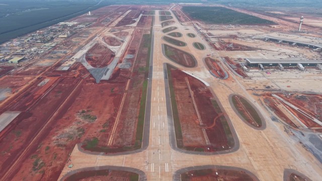 Nhiều hạng mục trọng điểm tại sân bay Long Thành sắp hoàn thành - Ảnh 1.