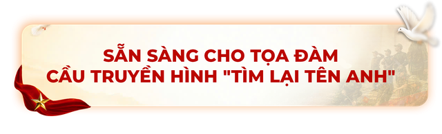 Tọa đàm - Cầu truyền hình "Tìm lại tên Anh": Kết nối ký ức, đưa các anh trở về với quê hương - Ảnh 1.