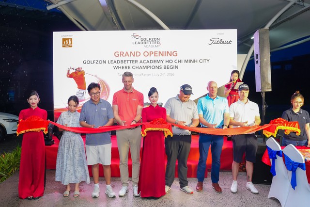 GOLFZON Leadbetter chính thức đi vào hoạt động tại TP. Hồ Chí Minh- Ảnh 1.
