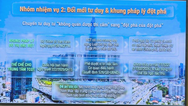 TP. Hồ Chí Minh đẩy mạnh hoàn thiện thể chế, kiến tạo động lực phát triển - Ảnh 2.