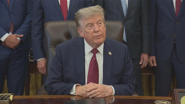 Ông Trump: Mỹ và Iran đang thảo luận,Tehran chưa sẵn sàng đạt thỏa thuận - Ảnh 1.