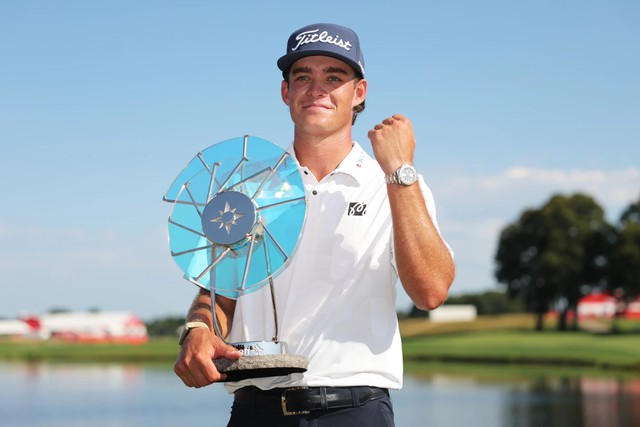 Jackson Koivun gây ấn tượng với danh hiệu PGA Tour ngay sau khi chuyển chuyên nghiệp - Ảnh 1.