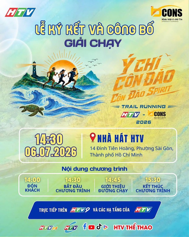 LIVE Lễ ký kết và công bố Giải chạy "Ý chí Côn Đảo"- Ảnh 1.