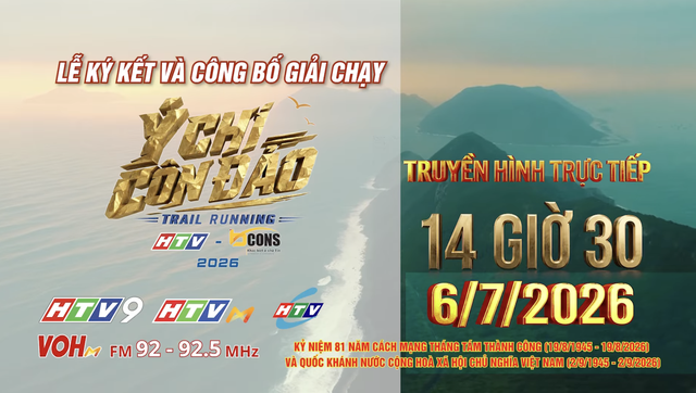 Lễ công bố Giải chạy Ý chí Côn Đảo HTV - BCONS 2026 - Ảnh 4.
